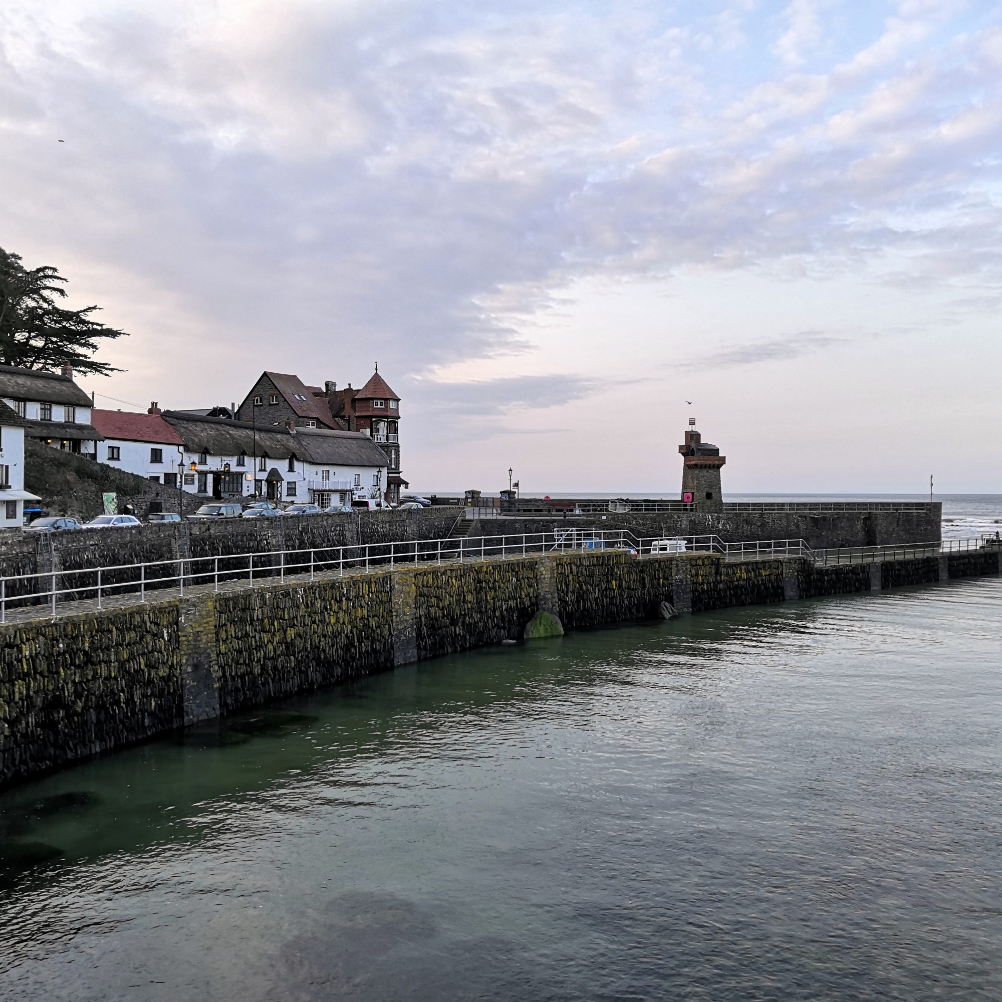 Lynmouth Harbour & Rhenish Tower