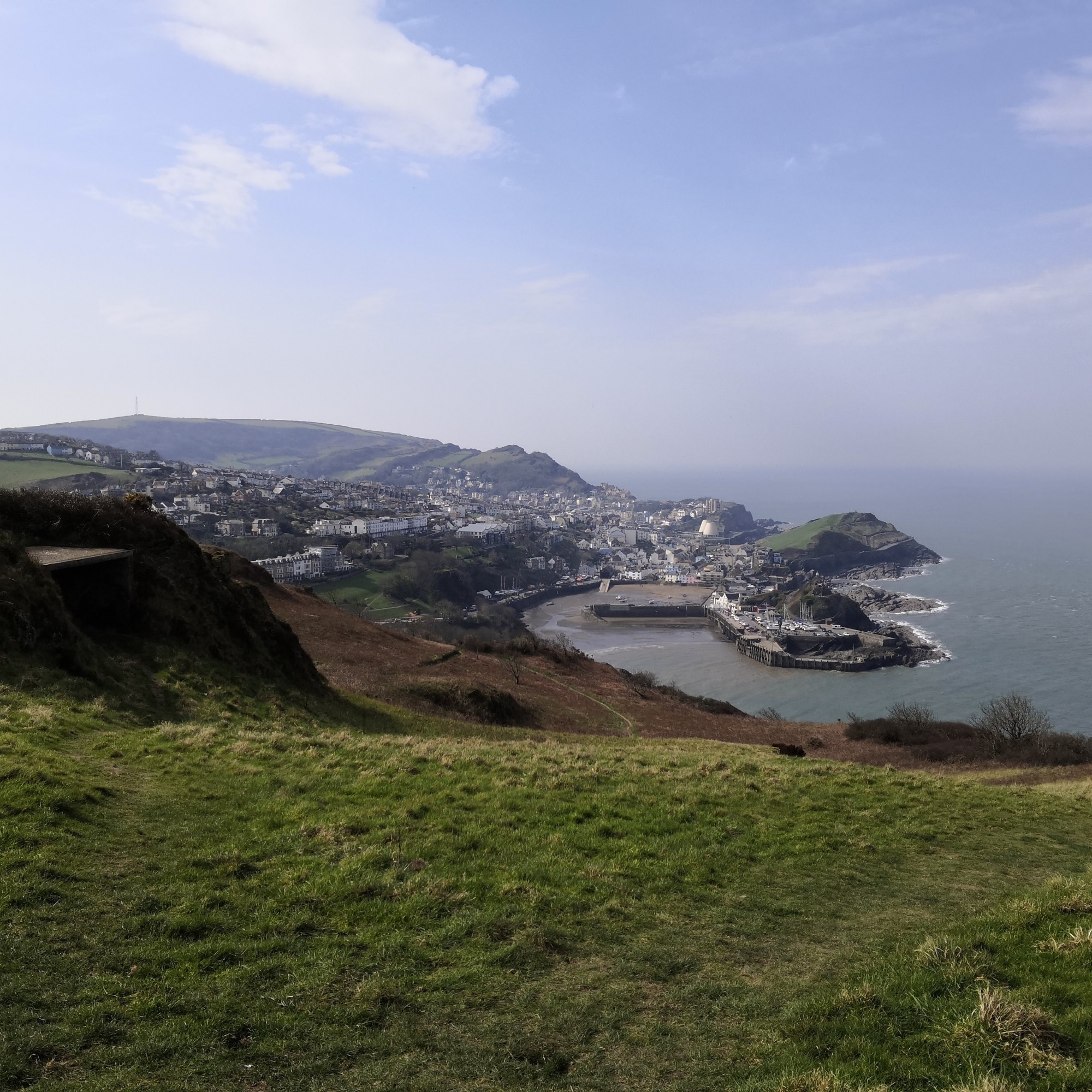A bird's-eye view of Ilfracombe