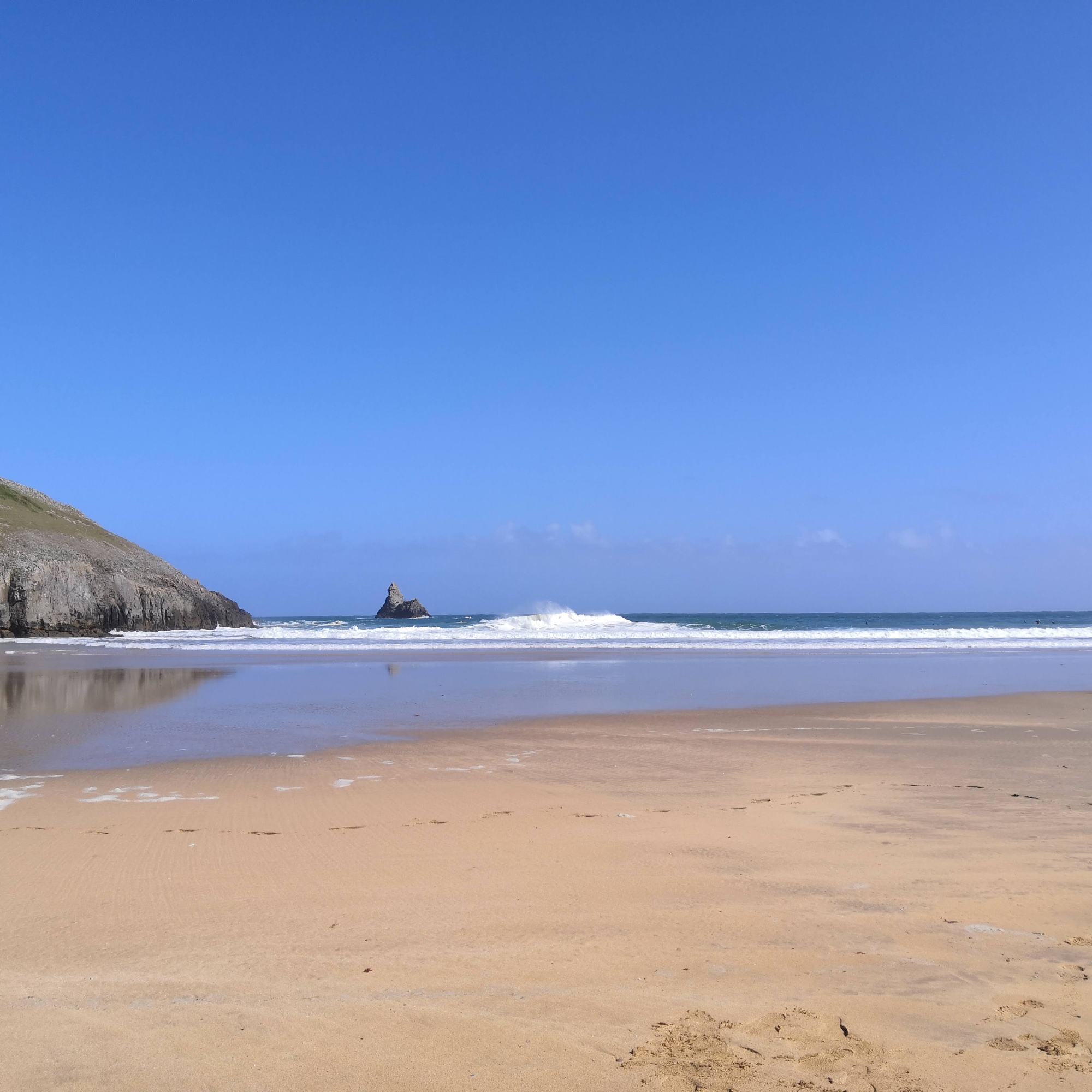 Broad Haven South Beach and the Church Rock